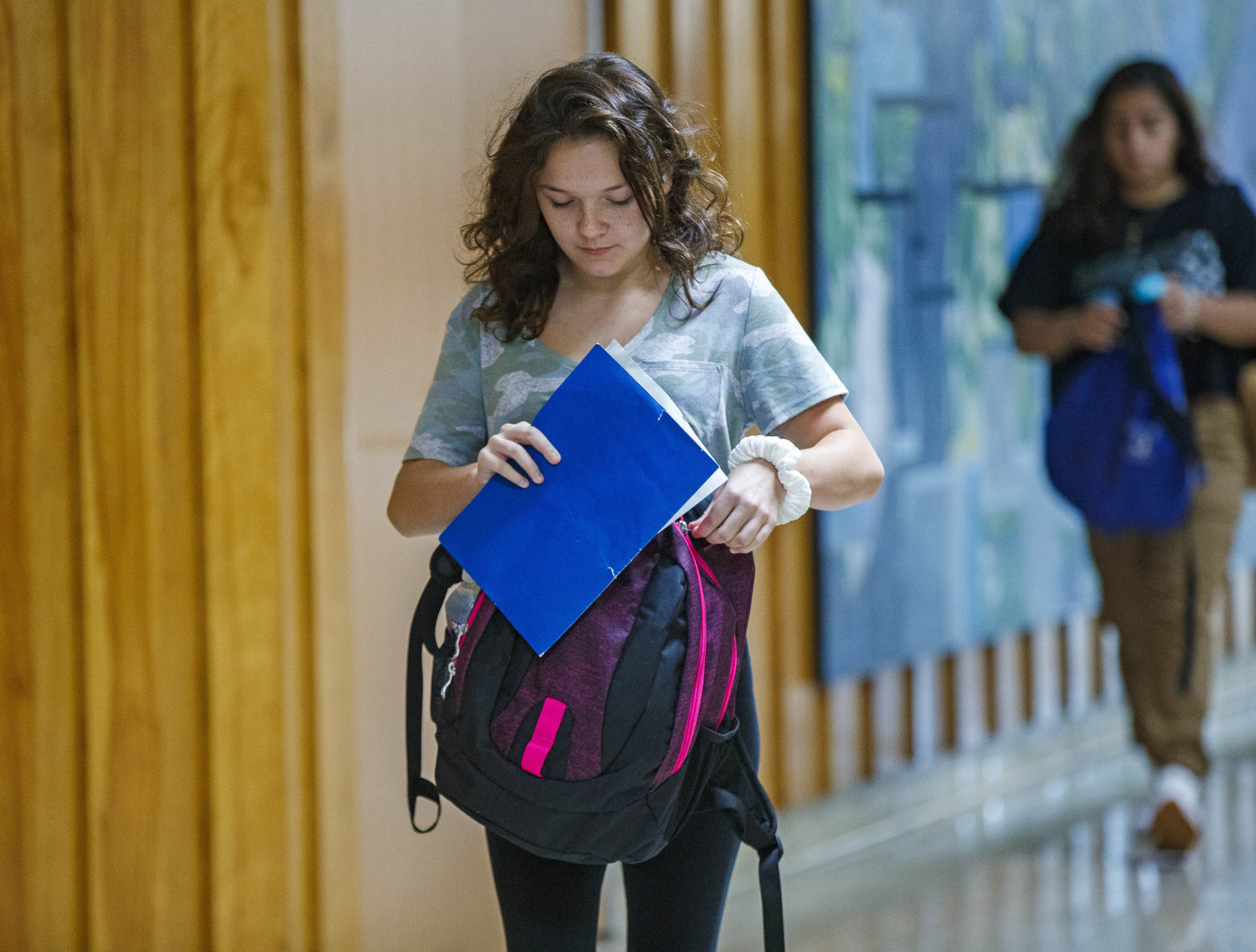 First day of School of Oakcrest High School